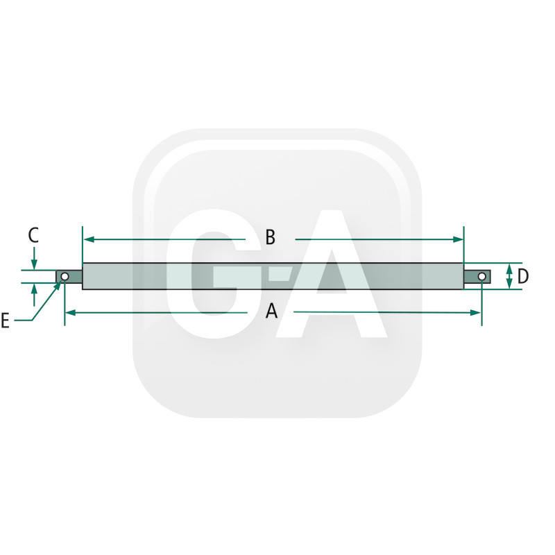 Barre relevage tracteur